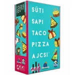 Kép 1/3 - Süti, sapi, taco, pizza, ajcsi társasjáték