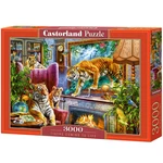 Kép 1/2 - Tigrisek életre kelnek 3000 db-os puzzle – Castorland