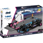 Kép 1/3 - COBI: BWT Alpine F1 boxutca versenyautóval építőjáték (1685)