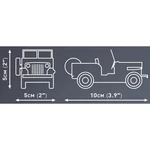 Kép 3/4 - COBI: Jeep Willys CJ-2A építőjáték (24517)