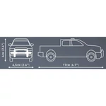 Kép 5/5 - COBI: Dodge RAM 1500 rendőrautó építőjáték (24608)