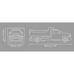 Kép 5/5 - COBI: RAM 3500 Dump Truck autó építőjáték (24659)