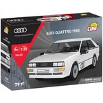 Kép 1/5 - COBI: Audi Quattro 1980 fehér autó építőjáték (24665)