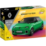 Kép 1/4 - COBI: Renault 5 E-Tech zöld autó építőjáték (24674)