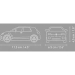 Kép 4/5 - COBI: Renault 5 E-Tech fehér autó építőjáték (24675)