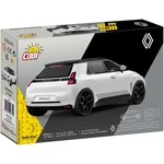 Kép 5/5 - COBI: Renault 5 E-Tech fehér autó építőjáték (24675)