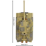 Kép 10/11 - COBI: Panzer VI Tiger no131 építőjáték (2588)