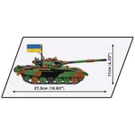 Kép 7/8 - COBI: T-72M1R harckocsi építőjáték (2624)