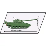 Kép 8/10 - COBI: Armed Forces T-72 (East Germany/Soviet) harckocsi építőjáték (2625)