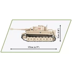 Kép 5/5 - COBI: Pzkpfw VI Tiger 131 tank építőjáték (2710)