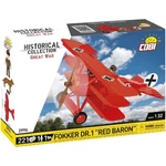 Kép 1/4 - COBI: Fokker Dr. I „Vörös báró” építőjáték (2996)