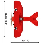 Kép 3/4 - COBI: Fokker Dr. I „Vörös báró” építőjáték (2996)