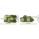 Kép 4/4 - COBI: Panzer IV Ausf. J páncélozott harckocsi építőjáték (3097)