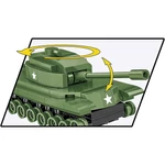 Kép 3/5 - COBI: Patton M48 tank építőjáték (3104)
