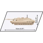 Kép 4/5 - COBI: Abrams M1A2 tank építőjáték (3106)