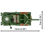 Kép 5/6 - COBI: WW II 37mm GMC M6 Fargo építőjáték (3116)