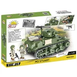 Kép 8/8 - COBI: M3 Stuart tank építőjáték (3129)