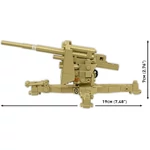 Kép 4/5 - COBI: WW II 8.8cm Flak 18 építőjáték (3141)