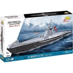 Kép 1/7 - COBI: WW II U-Boot U-52 (Type VIIB) hajó építőjáték (4852)