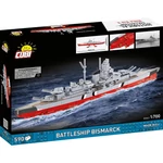 Kép 5/5 - COBI: WW II Battleship Bismarck építőjáték (4854)