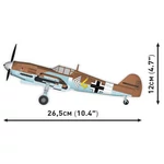 Kép 6/8 - COBI: Messerschmitt Bf 109 G “Gustav” repülőgép építőjáték (5761)