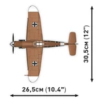 Kép 7/8 - COBI: Messerschmitt Bf 109 G “Gustav” repülőgép építőjáték (5761)