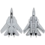 Kép 5/8 - COBI: Top Gun F-14A Tomcat™ építőjáték (5811A)