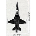 Kép 6/7 - COBI: MiG-28 „TOP GUN” repülőgép építőjáték (5859)