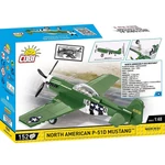 Kép 8/8 - COBI: Mustang P-51D vadászrepülőgép építőjáték (5860)