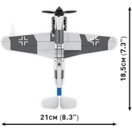 Kép 5/5 - COBI: Messerschmitt Bf 109 G repülő építőjáték (5870)