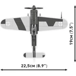 Kép 5/6 - COBI: WW II Focke-Wulf FW 190 F-8 építőjáték (5871)