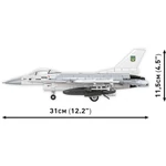 Kép 6/8 - COBI: Armed Forces F-16AM Fighting Falcon építőjáték (5893)