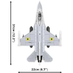 Kép 7/8 - COBI: Armed Forces F-16AM Fighting Falcon építőjáték (5893)