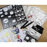 Kép 2/2 - Sycomore Artissimo Manga színező – Fiú hősök