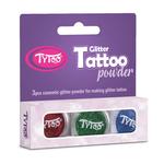 Kép 1/2 - TyToo: Kék, piros és zöld csillámpor szett 3×2,5ml