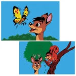 Kép 2/2 - Bambi diafilm