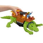 Kép 4/4 - Fisher-Price: Imaginext krokodil és Hook kapitány játékszett – Mattel