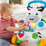 Kép 2/3 - Fisher-Price: Zebra járássegítő – Mattel