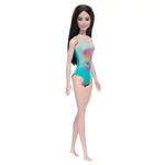 Kép 2/2 - Barbie Beach baba kék mintás fürdőruhában – Mattel