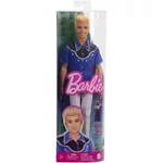 Kép 1/2 - Barbie Fashionista fiú baba kék-fekete ingben – Mattel