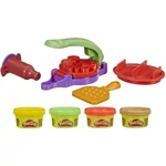 Kép 2/2 - Play-Doh: Kitchen Creations Taco time játékszett 4 db gyurmával – Hasbro