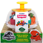 Kép 1/3 - Toomies: Jurassic World pörgő dínó tojások játékszett