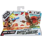 Kép 1/4 - Star Wars Battle Bobblers Porgs vs Chewie csipeszes figura – Hasbro