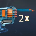 Kép 4/4 - Nerf Elite 2.0 Warden DB-8 szivacslövő fegyver 16 lőszerrel – Hasbro