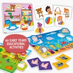 Kép 2/4 - Montessori Baby: Játékgyűjtemény 60db készségfejlesztő játékkal - Lisciani