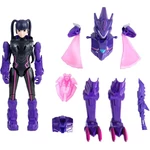 Kép 2/3 - Quantum Heroes: Dinoster Trina akciófigura lila páncéllal 20 cm