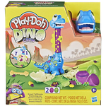 Kép 1/4 - Play-Doh: Dino Crew Growin Tall Bronto gyurmaszett kiegészítőkkel 142g – Hasbro