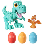 Kép 2/7 - Play-Doh: Dino Crew Crunchin T-Rex játékszett hanggal – Hasbro