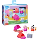 Kép 1/3 - Peppa malac: Ottalvós buli játékszett Peppa malac és Zoé zebra figurákkal – Hasbro