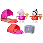 Kép 3/3 - Peppa malac: Ottalvós buli játékszett Peppa malac és Zoé zebra figurákkal – Hasbro